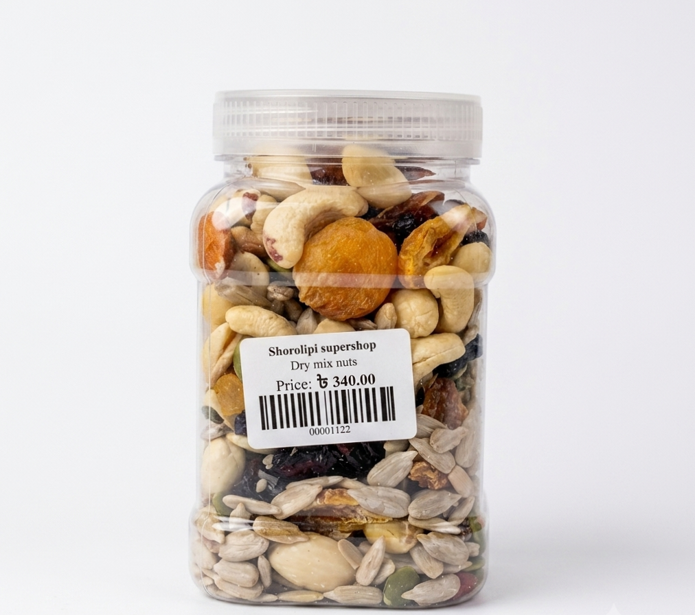 IMG_20260827_152022.png Dry Mix Nuts Jar _Premium Mixed Nuts + Dry Fruits | Healthy Snacks_ - Image 1