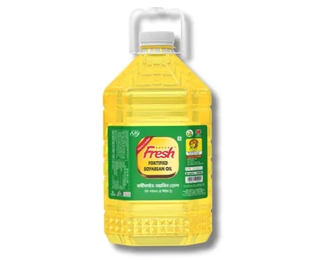 IMG_20260828_064006 Fresh Fortified Soybean Oil 5L Jar* _ভিটামিন A + D যুক্ত | স্বাস্থ্যকর রান্নার জন্য_ - Image 1