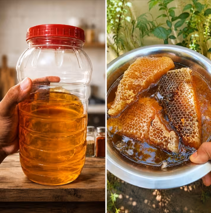 IMG_20260828_174738 এটা খাঁটি চাকের মধু - Raw Honeycomb Honey* *100% Natural | No Sugar | No Chemicals* - Image 1