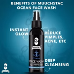 Muuchstac Ocean Face Wash 100ml original Indian 100%