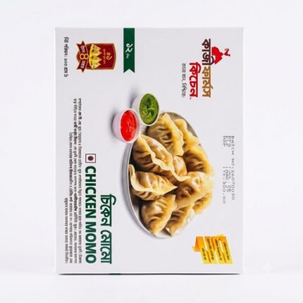 Indulge in these premium Chicken Momos from Kazi Farms Kitchen—12 juicy dumplings (300 g) crafted using carefully sourced, vegetable-fed chicken, free from harmful preservatives. The savory filling is wrapped in a tender dough that cooks to perfection, offering a wholesome and delicious ready-to-cook snack or appetizer. Ideal for quick meals, family gatherings, or cozy evenings, they deliver both convenience and the trusted quality of Kazi Farms Kitchen.