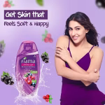 Fiama Shower Gel Peach & Avocado Body Wash with Skin Conditioners for Soft Moisturised Skin 250ml Bottle (Made in India) - Image 2